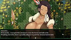 gigantic queen ass made him hard instantly in succubus covenant