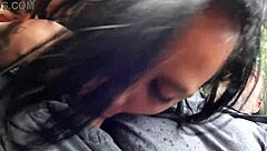 Beatriz Lemos Swallows Ted's Cum