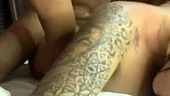 amateur babe gets bent over for doggystyle cumshot!