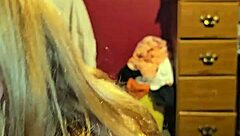 Pregnant Milf Sucks Hard Cock