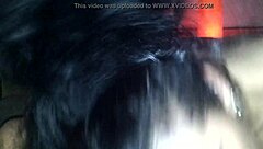 cony gives sloppy blowjob as escort