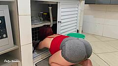 Get ready to drool over this gorgeous redhead's big ass in HD