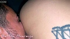 I got drunk in the swing house and gave my boyfriend a blowjob while people spied through the window