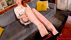 does naughty milf stuff her tight hole?