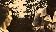 In vintage times, horny housewives indulged in group interracial fun