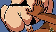 Hey, Watch Me Cum On That Big Black Booty In Doggy Style