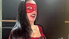 Skinny Teen Deepthroats Huge Cock