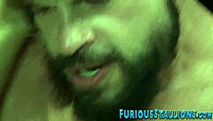 rimmed guy takes pounding from shlong hd