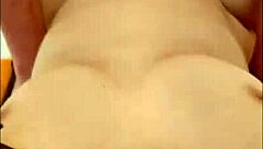 Fuck buddy pounds wife's ass in the kitchen, man