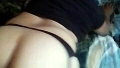 Wife Masturbates Outdoors In Front Of Neighbor: Voyeur Fetish With Big Tits