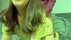 Cute Thai Girl with Braces Moans Loudly