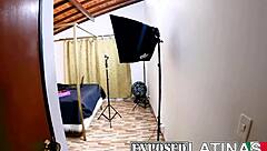 Horny Latina Abby Montano Gets Monster Cock from Lucky Delivery Guy!