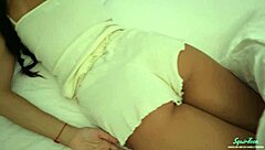 Pov video of a naughty 18-19-year-old getting punished by her stepfather