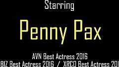 Redhead pornstar Penny Pax takes Alex Legends' monster cock and receives intense facial