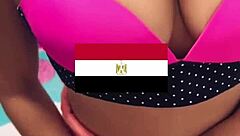 egyptian slut removes veil and begs 'fuck my pussy with cum inside'