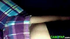 Teen 18+ performs on webcam for free