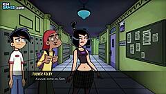 Paulina Sanchez needs saving in Danny Phantom episode 1