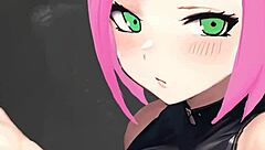 Sakura DELIVERS GREAT HANDJOB in UNCENSORED HENTAI ACTION!