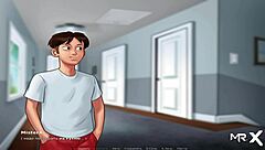 Summertime Saga: Passionate Kissing Scene