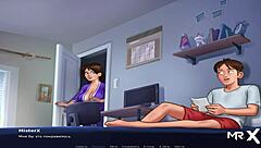 Summertime Saga: Passionate Kissing Scene