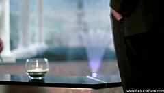 Sultry cool blonde babe expert in oral