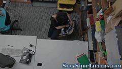 bad teen 18+ thief caught and screwed in wild action