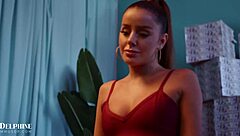 i enjoy delphine films bonus featuring secretary at work in office reality.