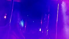 At the naughty adult house, Anny dances while the spy camera catches every bitchy move.