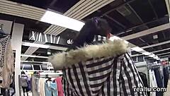 Fantastic Czech Chick Is Tempted in the Mall and Pounded in POV