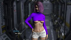 Teen Shows Breasts In Waterworld Hentai!