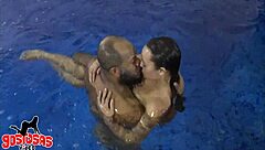 Latina Teen 18+ Deepthroats And Gets Assfucked In Pool