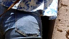 What a charming ass to watch in the voyeur scene.