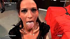 Amazing blowbang bukkake compilation, best of 39 09 with intense cumshots!