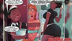 Taboo anime cartoon featuring hot maid mop and naughty animation