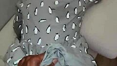 sexy horny asian girl fucked rough on couch