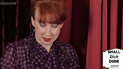 Hey, Dominas Humiliate Micro Penis Loser in Bathtub 😏