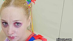 foxy kitten dragged to anal madhouse for brutal asshole pounding and pain.