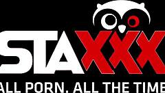 the hot russian teen 18+ surprises her boyfriend with a buttplug in bed.