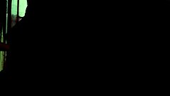 shadowy couple shares an intimate blowjob moment