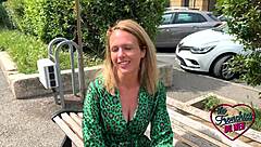 Julie Feels the Intense Joy of Her First Threesome Experience