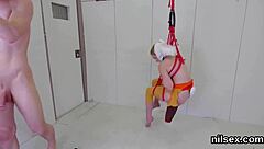 sexy chick brought in for butt hole therapy and awkward banging