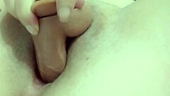 Milf Fingers Herself With Dildo!