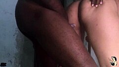 Brazilian bride Pele vip gets interracial blowjob from neighbor Chayenhy