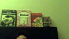 Intense hardcore masturbation session on bed