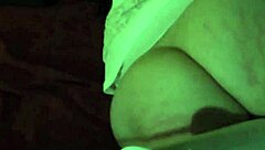 Gigi reaches intense orgasm with Hitachi and plug!