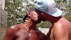 Two Gay Men Fucking In An Abandoned Construction Site