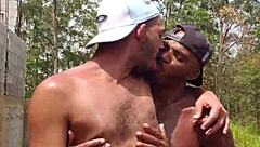 Two Gay Men Fucking In An Abandoned Construction Site