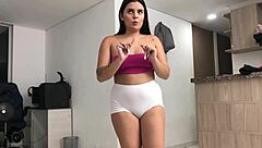 Beautiful latina babe teaches her best friend how to fuck passionately