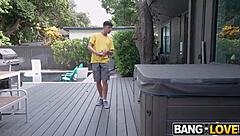 Chloe Catches Creampie In Hardcore Threesome!