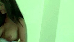 Hot bailey with big tits photoshoot! Watch her natural brunette pussy shine!